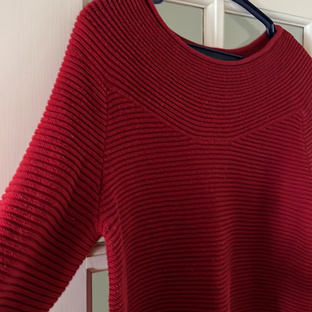 Talbots small, ribbed, scooped neck Sweater - Picture 9 of 16
